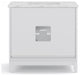 Elizabeth 36" Single Sink Carrara White Marble Vanity, Pure White