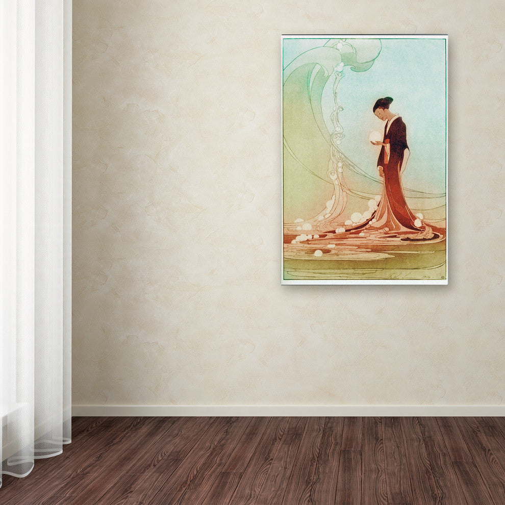 Vintage Lavoie 'Jewels Of The Deep' Canvas Art, 12x19