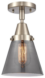 INNOVATIONS LIGHTING 447-1C-SN-G63-LED Small Cone Flush Mount