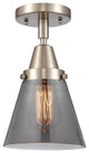 INNOVATIONS LIGHTING 447-1C-SN-G63-LED Small Cone Flush Mount