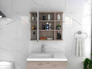Valdez Medicine Cabinet, Light Gray