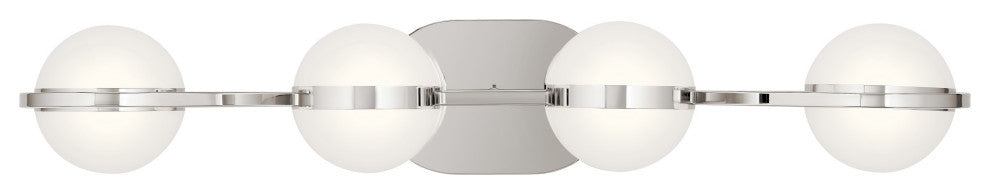Kichler 85093 Brettin 4 Light 30"W LED Bathroom Vanity Light - Matte Black