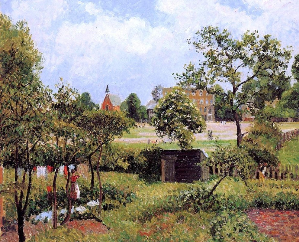 Camille Pissarro View Across Stamford Brook Common Wall Decal Print