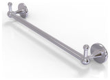 Shadwell 36" Towel Bar with Integrated Hooks, Polished Chrome