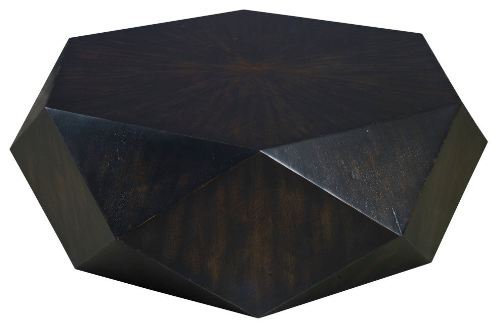Uttermost Volker Small Black Coffee Table