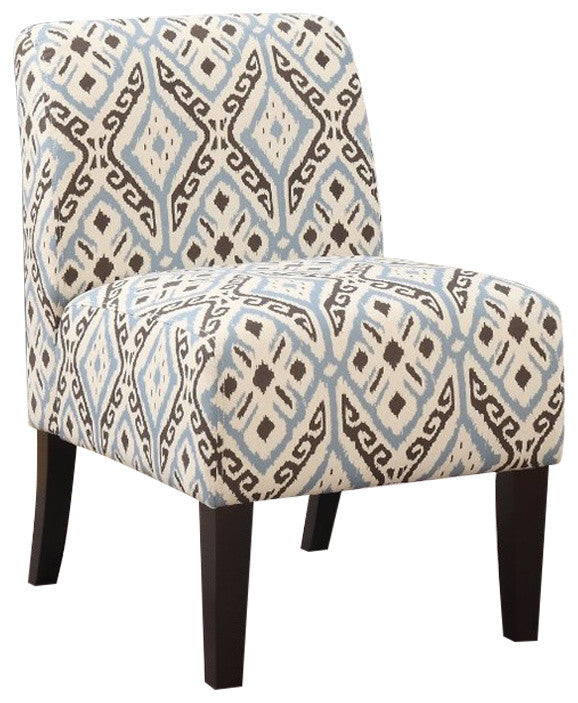 Accent Chair, Pattern Fabric