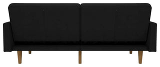 Convertible Futon Couch Bed with Linen Upholstery