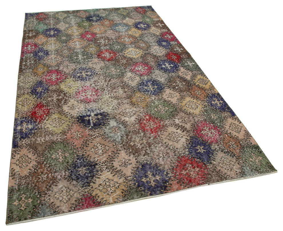 Rug N Carpet - Hand-knotted Anatolian 4' 11'' x 8' 6'' Rustic Area Rug