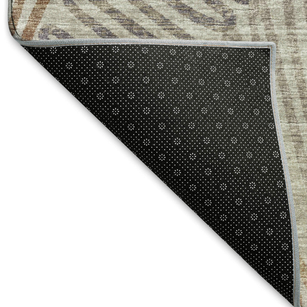 Addison Premium Washable Mayfield AMF117 Neutral 5' x 7'6" Rug
