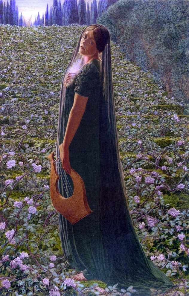 Carlos Schwabe Elysian Fields Wall Decal