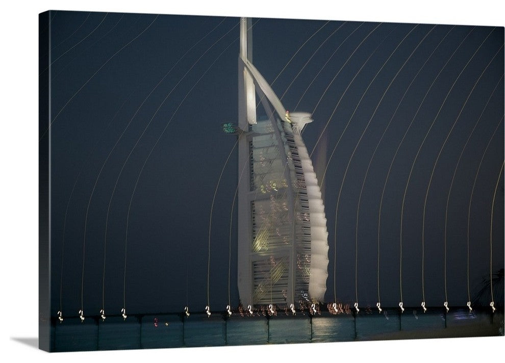 "Arabian Lights" Wrapped Canvas Art Print, 24"x16"x1.5"