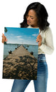 Endless Dock Landscape Photography Unframed Wall Art Print, 12" X 18"