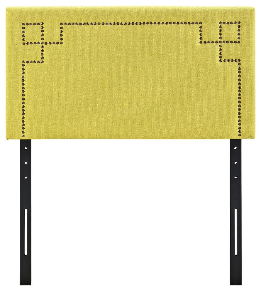 Josie Twin Upholstered Fabric Headboard