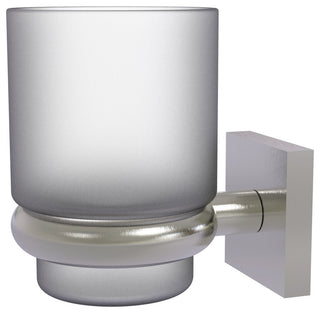 Montero Wall Mounted Tumbler Holder, Satin Nickel