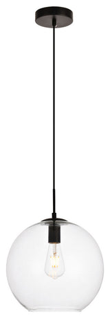 Elegant Placido Collection Pendant Black Finish