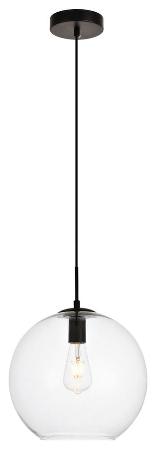 Elegant Placido Collection Pendant Black Finish