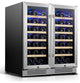 Yeego 30" Dual Zone Cellar Cooling Unit 66-Bottles Built- in Wine Cooler