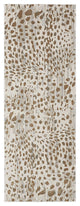 Weave & Wander Vanhorn Animal Print, Brown/Ivory/Tan, 2'10"x7'10"