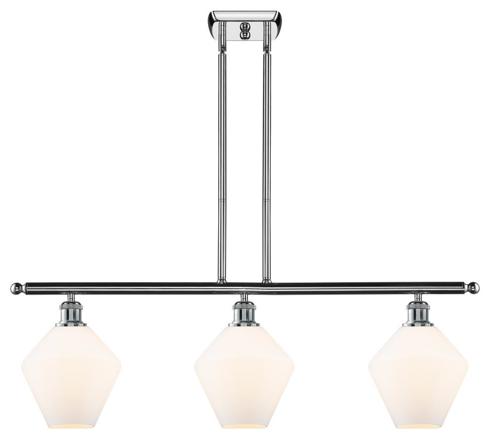 Innovations Cindyrella 3-Light Island Light 516-3I-PC-G651-8, Polished Chrome