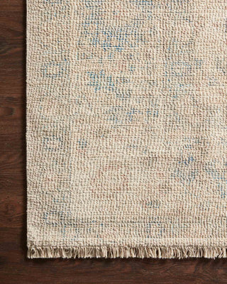 Priya PRY-05 Natural/Blue 9'3"x13' Area Rug