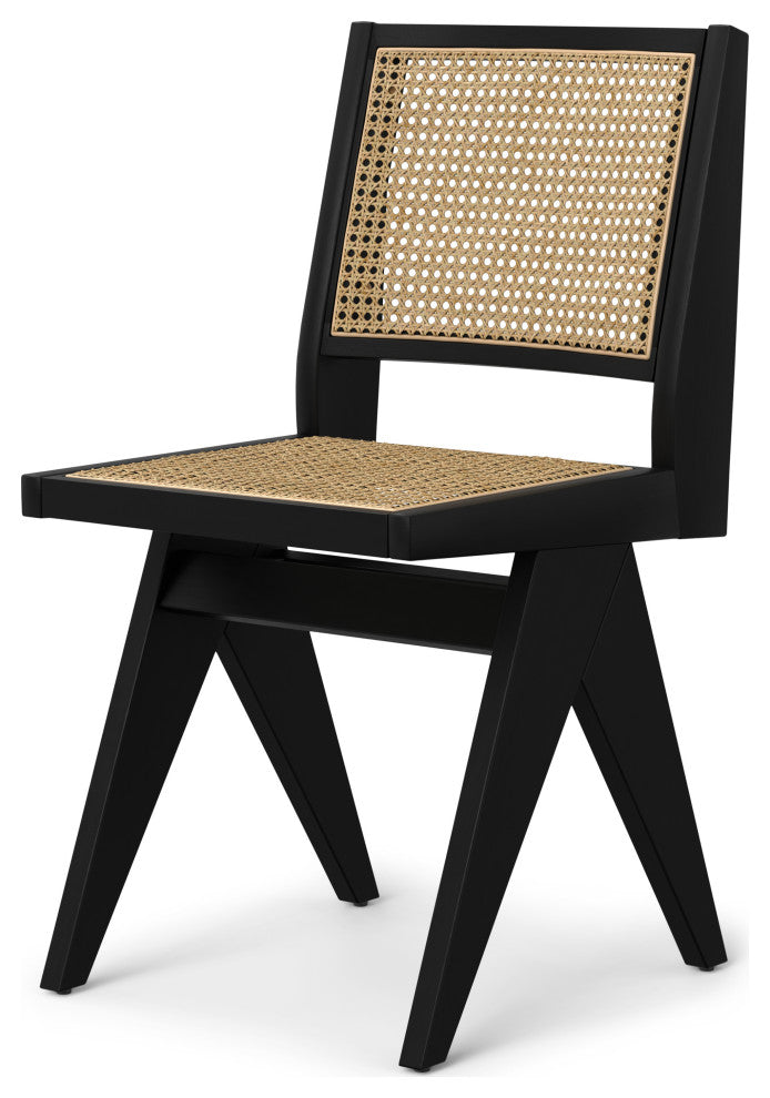 Regina Dining Chair (Set of 2) in Black