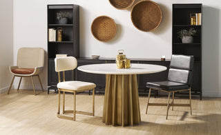 Shorefront Marble Dining Table