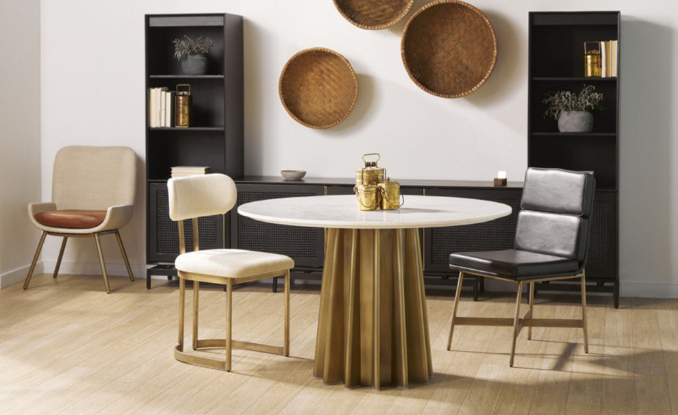 Shorefront Marble Dining Table