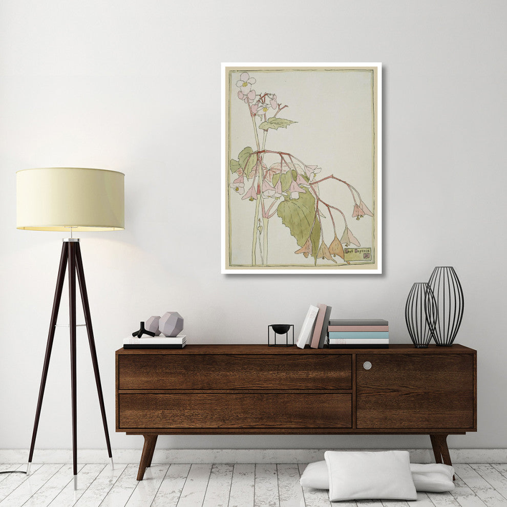 "Beef Begonia" Digital Paper Print by Hannah Borger Overbeck, 38"x50"