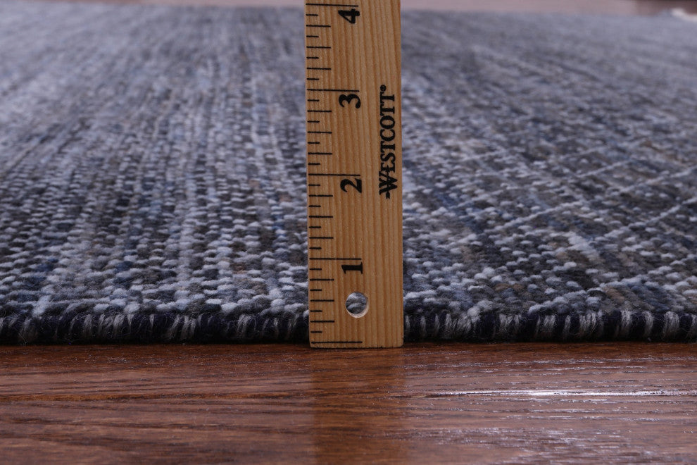 8' 2" X 10' 0" Savannah Grass Handmade Wool Rug - Q13414