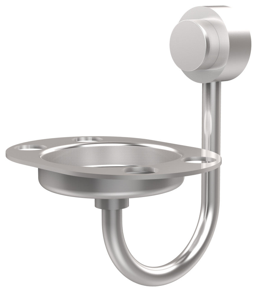 Venus Toothbrush Holder, Satin Chrome