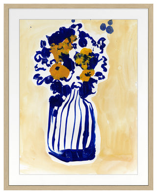 Floral Study 9 Fine Art Print, Nordic Oak, 30"x24"