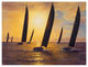 "Into the Sunset" Digital Paper Print by Diane Romanello, 26"x20"