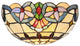 COOPER Tiffany-style 1 Light Victorian Wall Sconce 12inches Wide