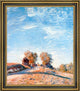 Alfred Sisley Hill Path in Sunlight Framed Premium Canvas Print, 16"x20"