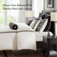 Madison Park Signature Embroidery Oversized Duvet Style Comforter Set