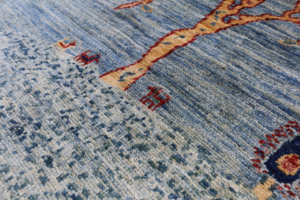 2' 9" X 4' 0" Hand-Knotted Tribal Persian Gabbeh Wool Rug - Q12654