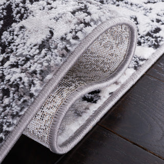 Safavieh Amelia Collection, ALA271 Rug, Grey/Charcoal, 6'7" Round