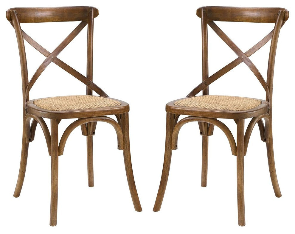 Gear Dining Side Chair Set of 2 by Modway