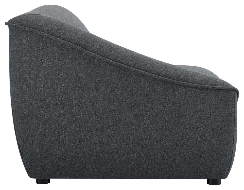 Comprise 3-Piece Sofa Charcoal