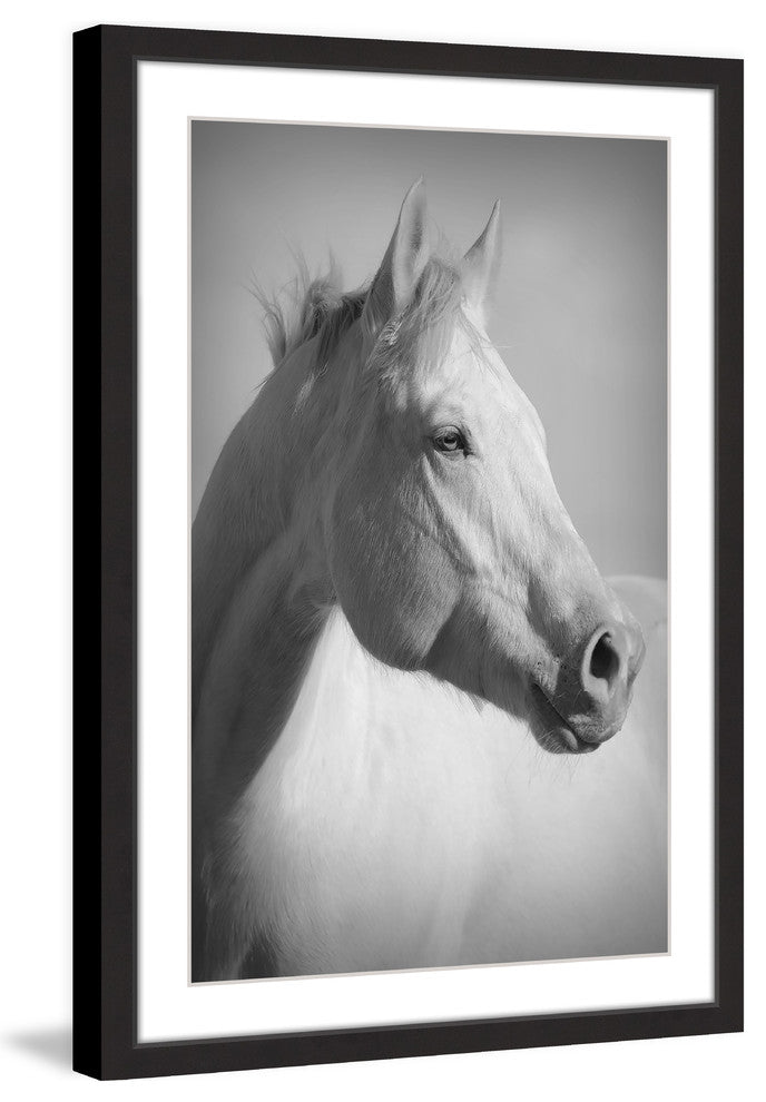 "Pearl" Framed Painting Print, 12x18
