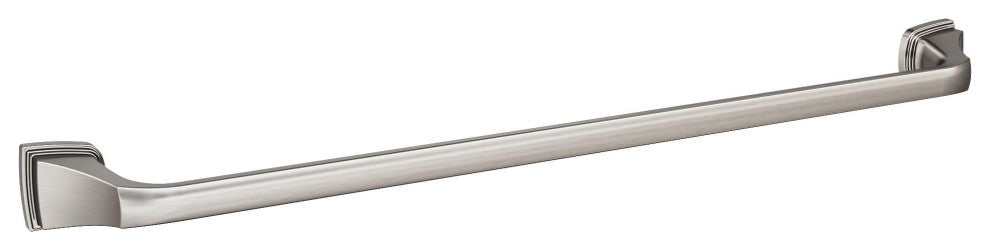 Amerock Revitalize Traditional Towel Bar, Brushed Nickel, 24" Center-to-Center