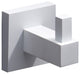 Italia Bianca Series Single Robe Hook, Matte White