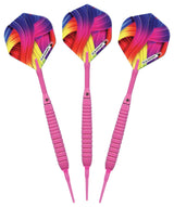 Elkadart Neon Pink Soft Tip Darts, 18 Grams