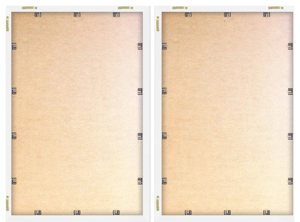 Snowman and Santa Diptych, 2-Piece Set, 12x18