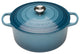 Le Creuset Signature Cast Iron Round Casserole, 20 cm, Marine