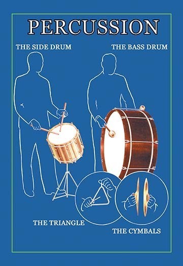 Percussion- Fine Art Giclee Print 24" x 36"