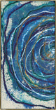 24x48 All Mixed Up V, Framed Artwork, Gold