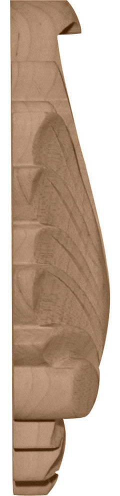3 5/8"W x 6"H x 1 1/8"D Large Hillsborough Center, Lindenwood