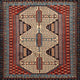 Ahgly Company Indoor Square Traditional Area Rugs, 4' Square