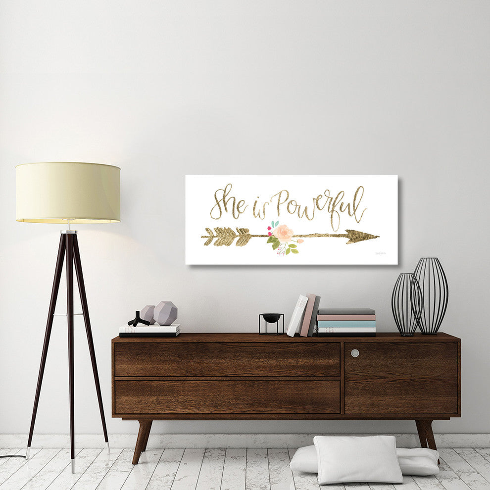 "Girl Power VII" Digital Paper Print by Jenaya Jackson, 52"x22"